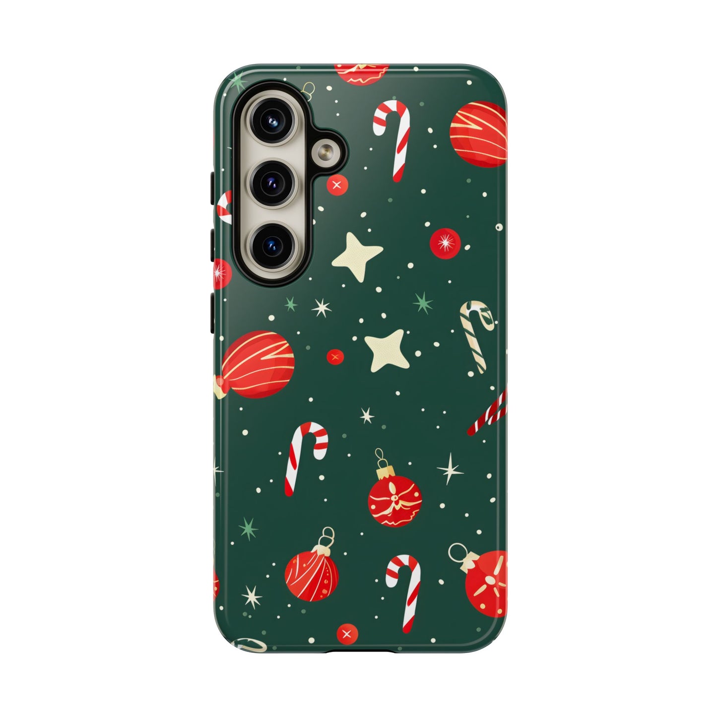 Festive Ornament Scatter – Tough Glossy Samsung Galaxy Case