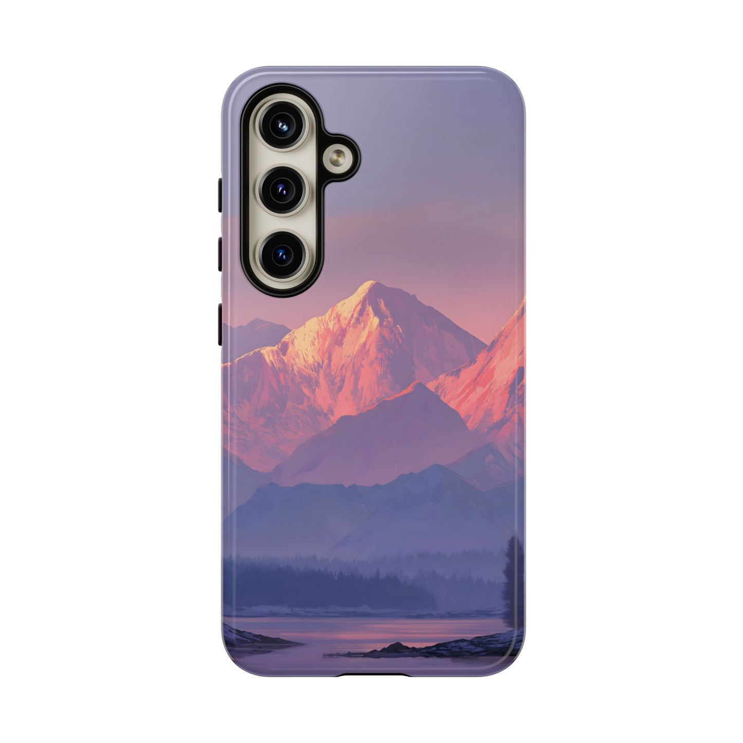 Crimson Peaks – Tough Glossy Samsung Galaxy Case