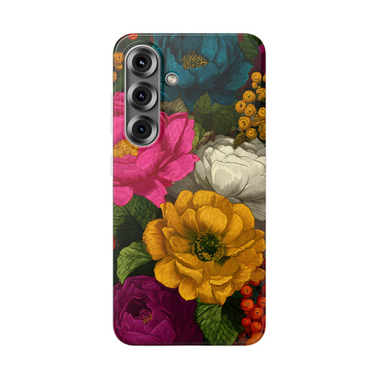 Midnight Bloom – Flexi Samsung Case