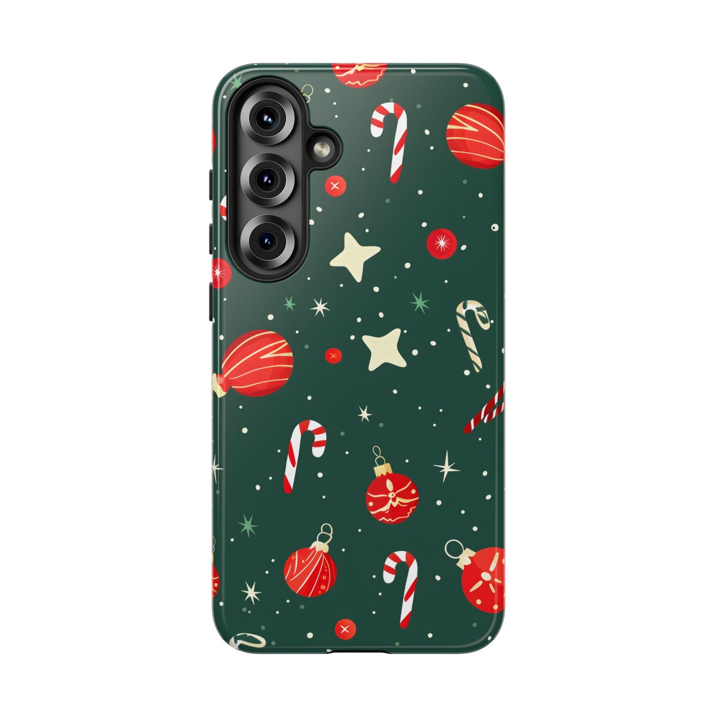 Festive Ornament Scatter – Tough Glossy Samsung Galaxy Case