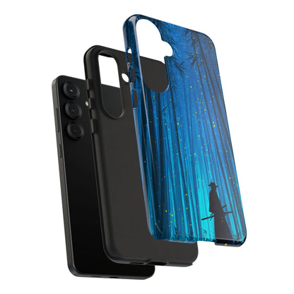 Shadowed Bamboo Sentinel – Tough Glossy Samsung Galaxy Case
