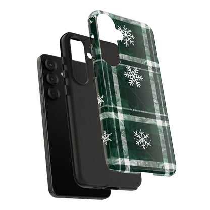 Frosted Tartan – Tough Glossy Samsung Galaxy Case