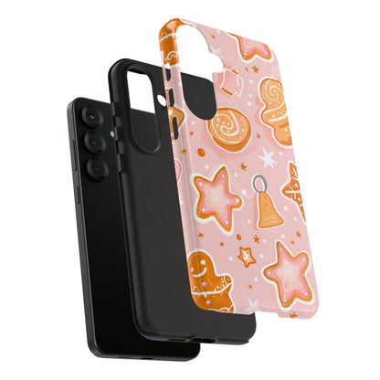 Gingerbread Sweet Stars – Tough Glossy Samsung Galaxy Case