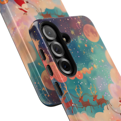 Starlit Santa Sky –  Tough Glossy Samsung Galaxy Case