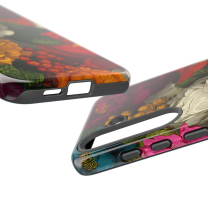 Midnight Bloom – Tough Glossy Samsung Galaxy Case