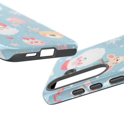 Pastel Santa Joy – Tough Glossy Samsung Galaxy Case