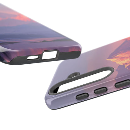 Crimson Peaks – Tough Glossy Samsung Galaxy Case