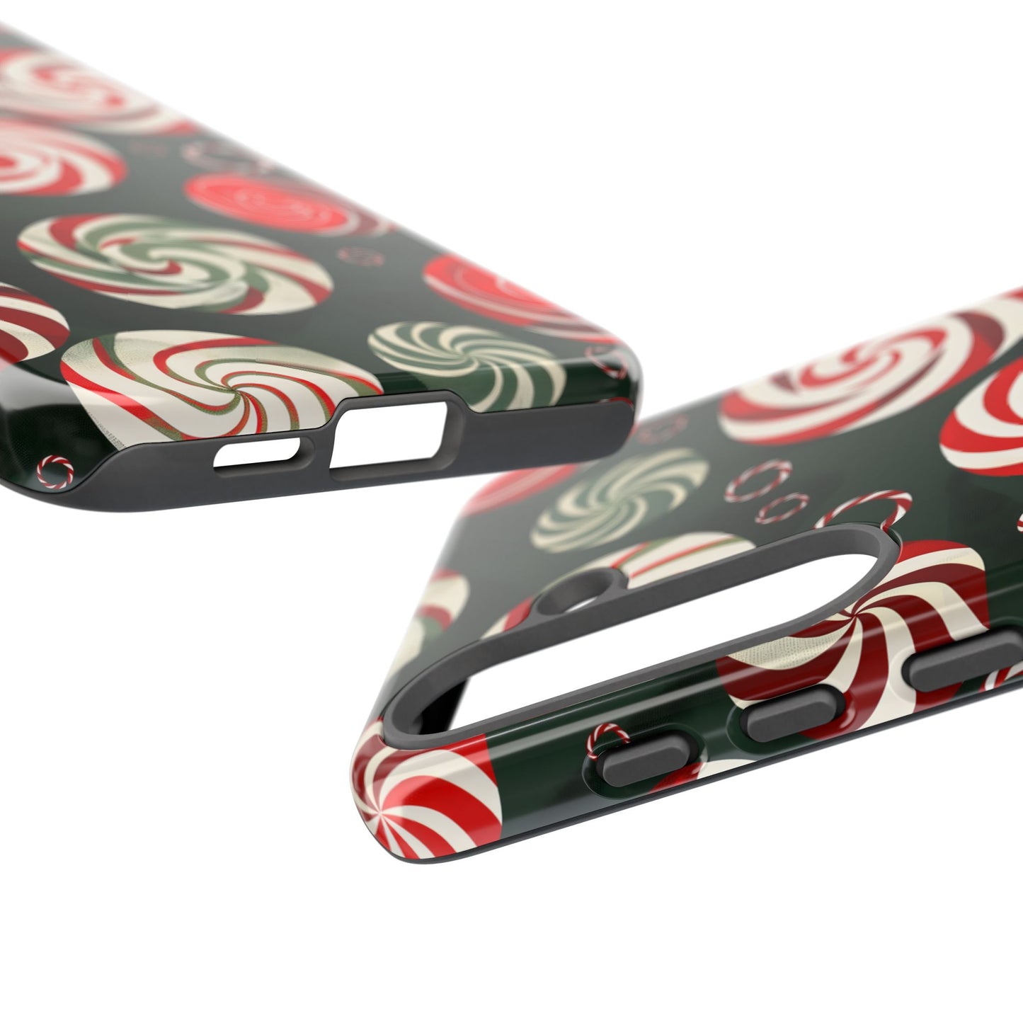 Peppermint Swirl Burst – Tough Glossy Samsung Galaxy Case