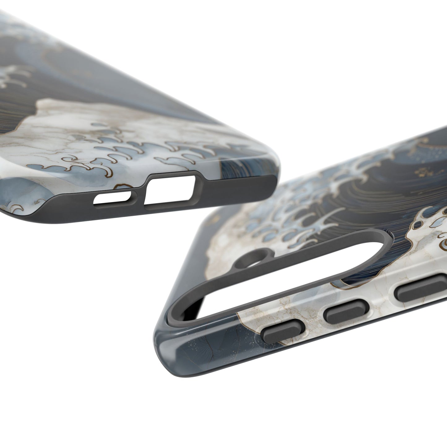 Golden Wave – Tough Glossy Samsung Case