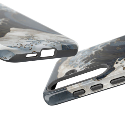 Golden Wave – Tough Glossy Samsung Case