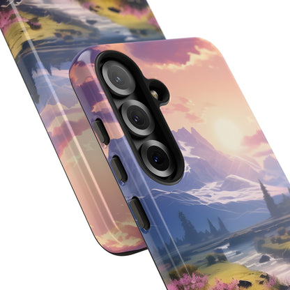 Alpine Dawn – Tough Glossy Samsung Galaxy Case