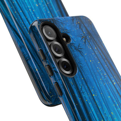 Shadowed Bamboo Sentinel – Tough Glossy Samsung Galaxy Case