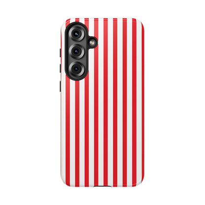 Candy Cane Stripes – Tough Glossy Samsung Galaxy Case