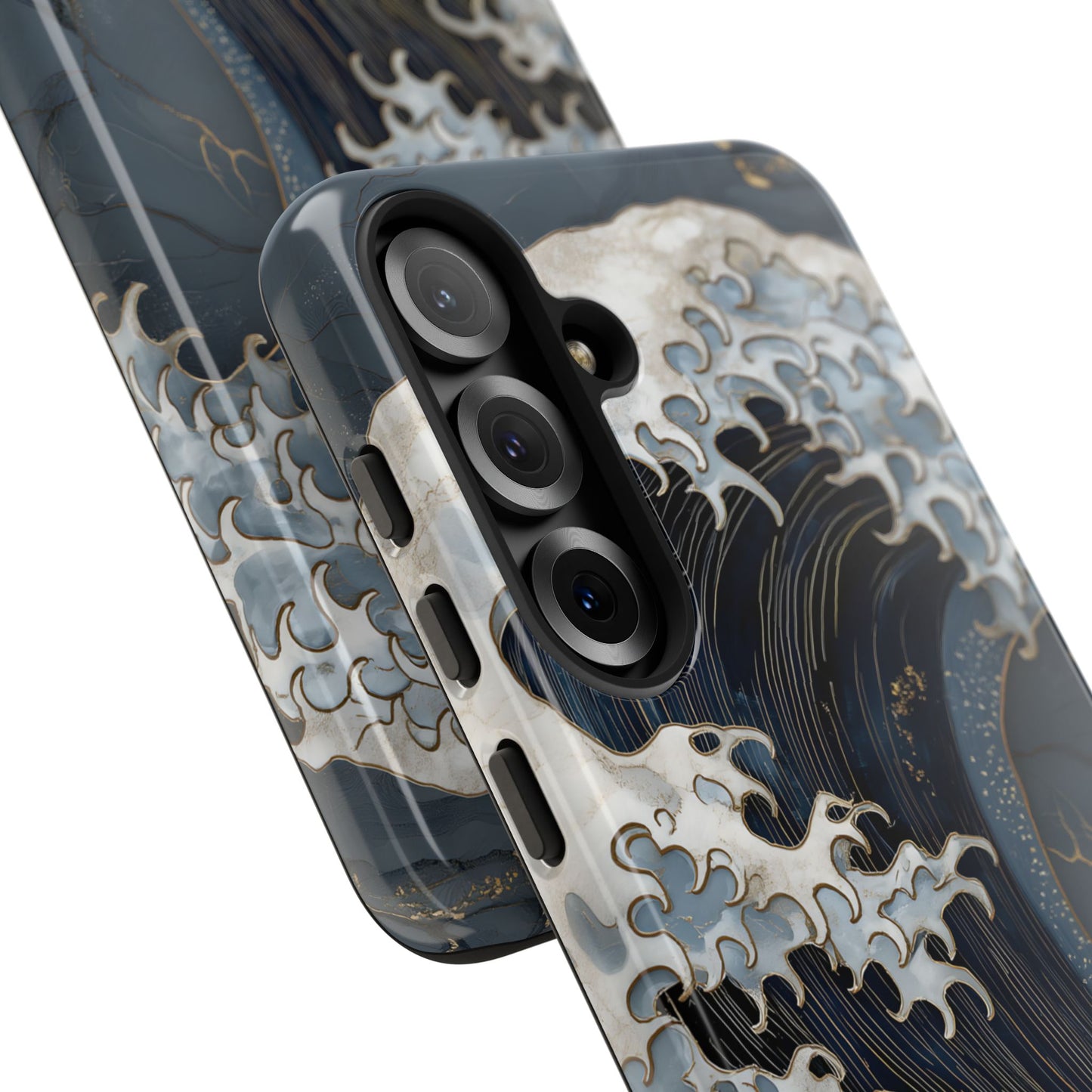 Golden Wave – Tough Glossy Samsung Case