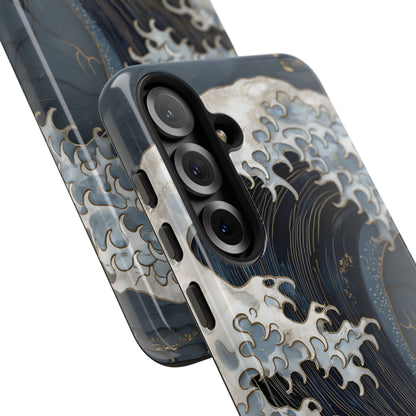 Golden Wave – Tough Glossy Samsung Case
