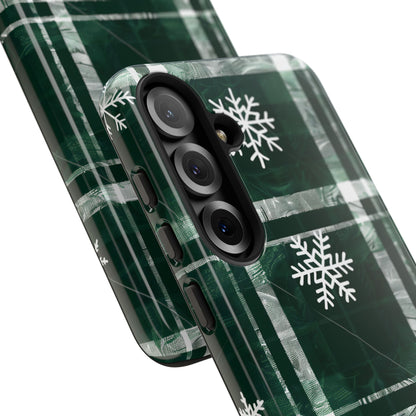 Frosted Tartan – Tough Glossy Samsung Galaxy Case