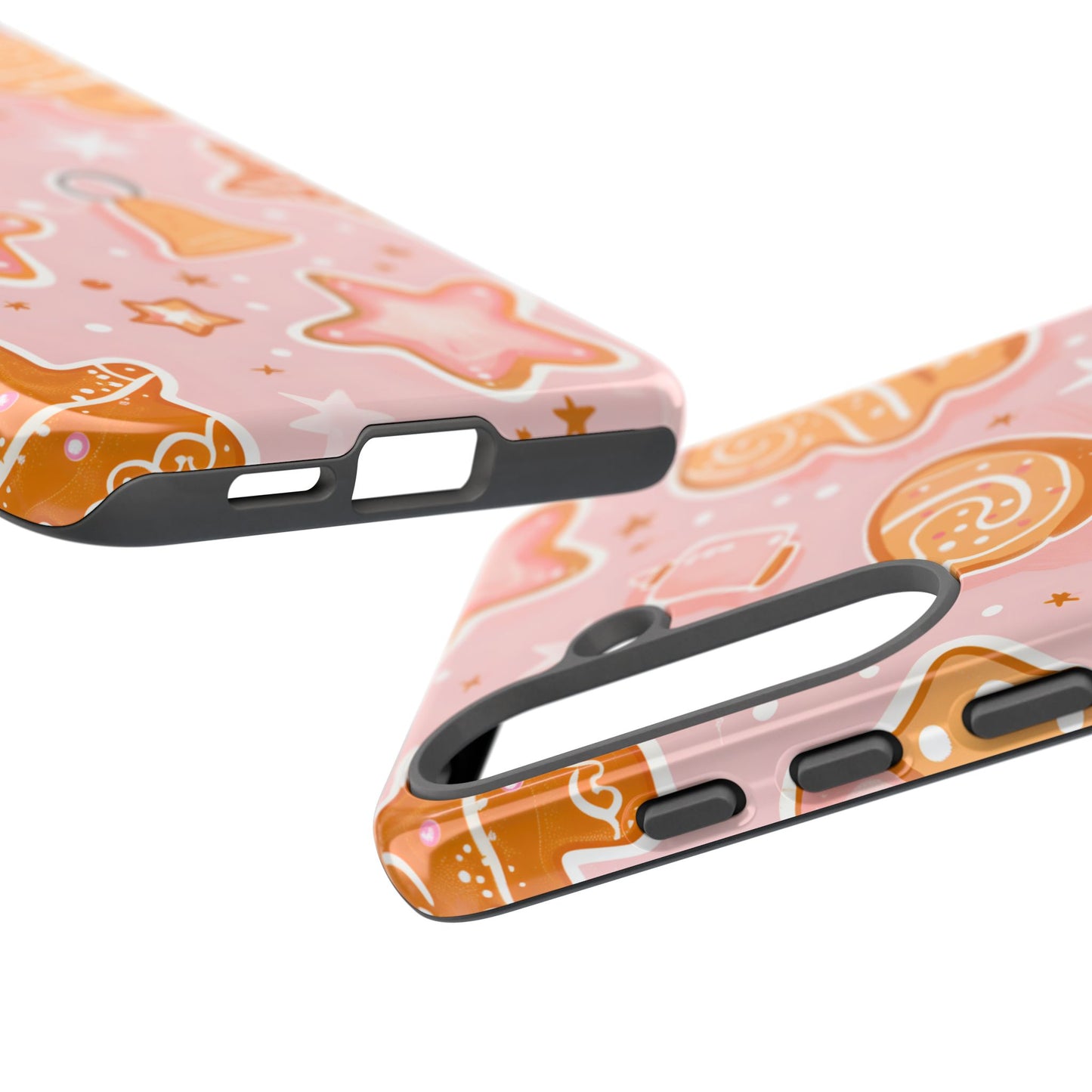 Gingerbread Sweet Stars – Tough Glossy Samsung Galaxy Case