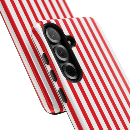 Candy Cane Stripes – Tough Glossy Samsung Galaxy Case