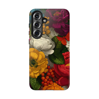 Midnight Bloom – Tough Glossy Samsung Galaxy Case