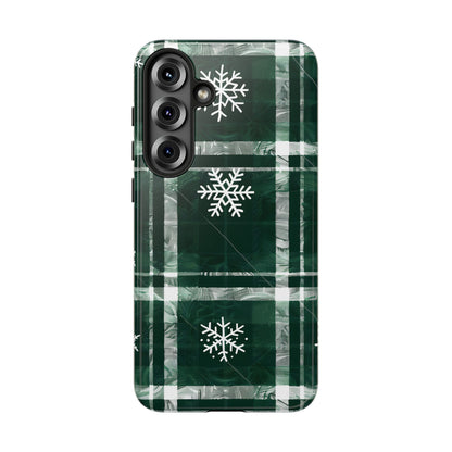 Frosted Tartan – Tough Glossy Samsung Galaxy Case