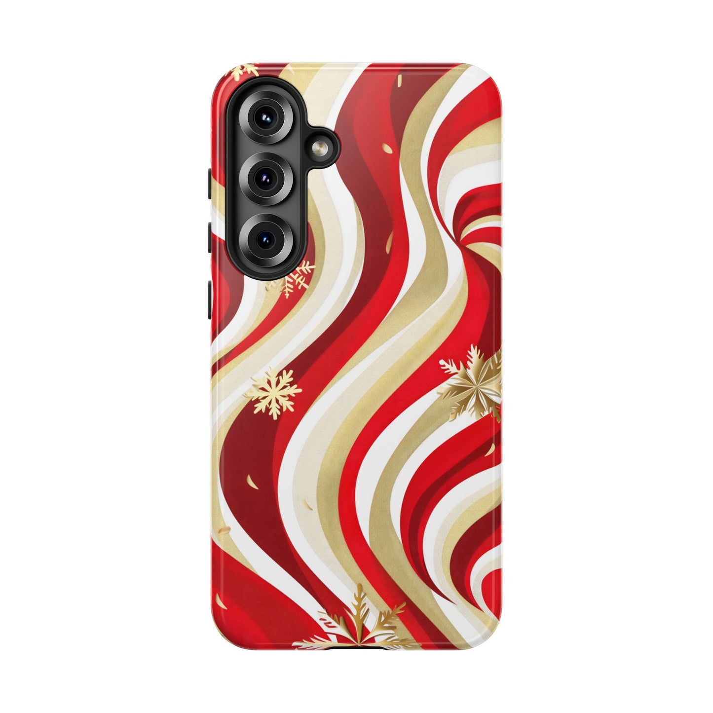Peppermint Waves – Tough Glossy Samsung Galaxy Case