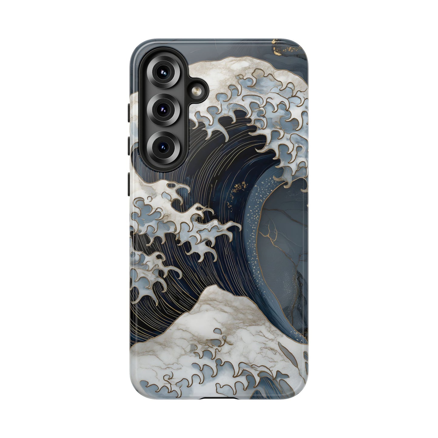 Golden Wave – Tough Glossy Samsung Case