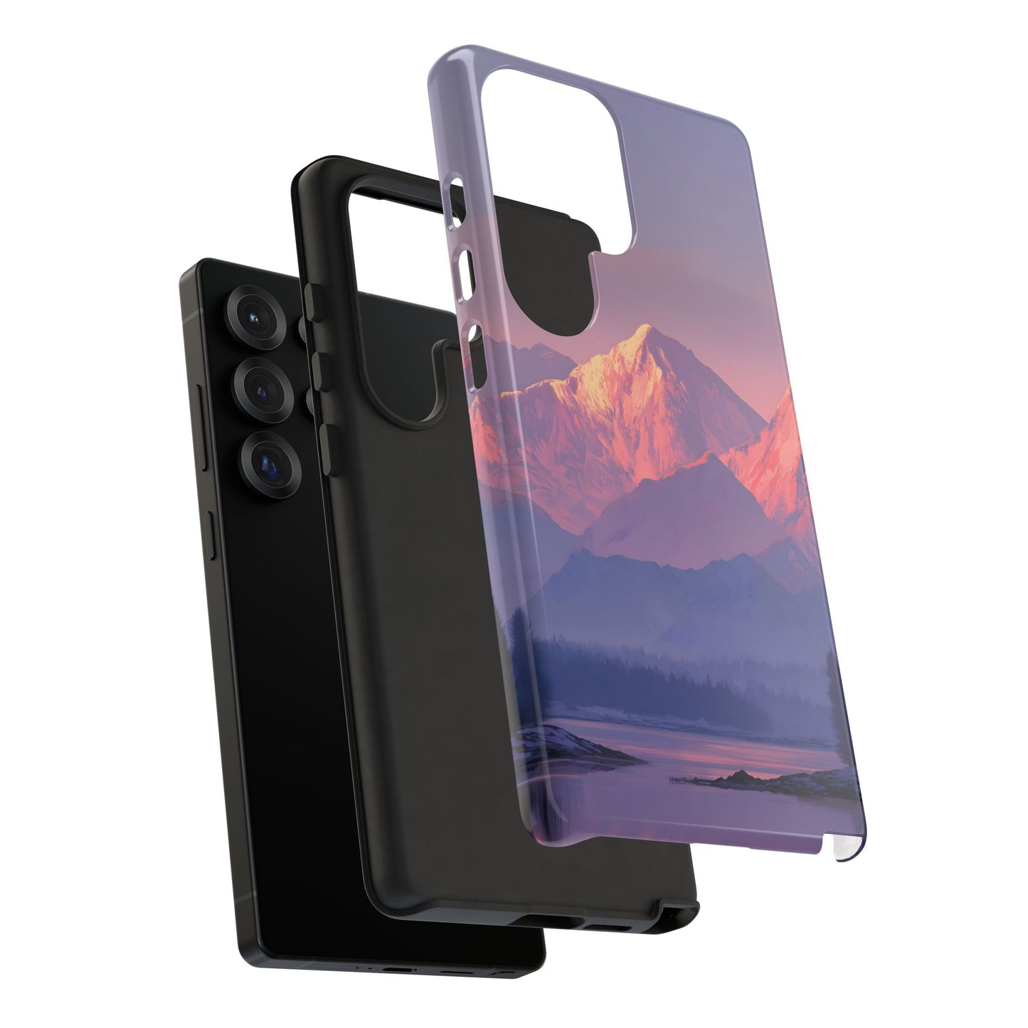 Crimson Peaks – Tough Glossy Samsung Galaxy Case
