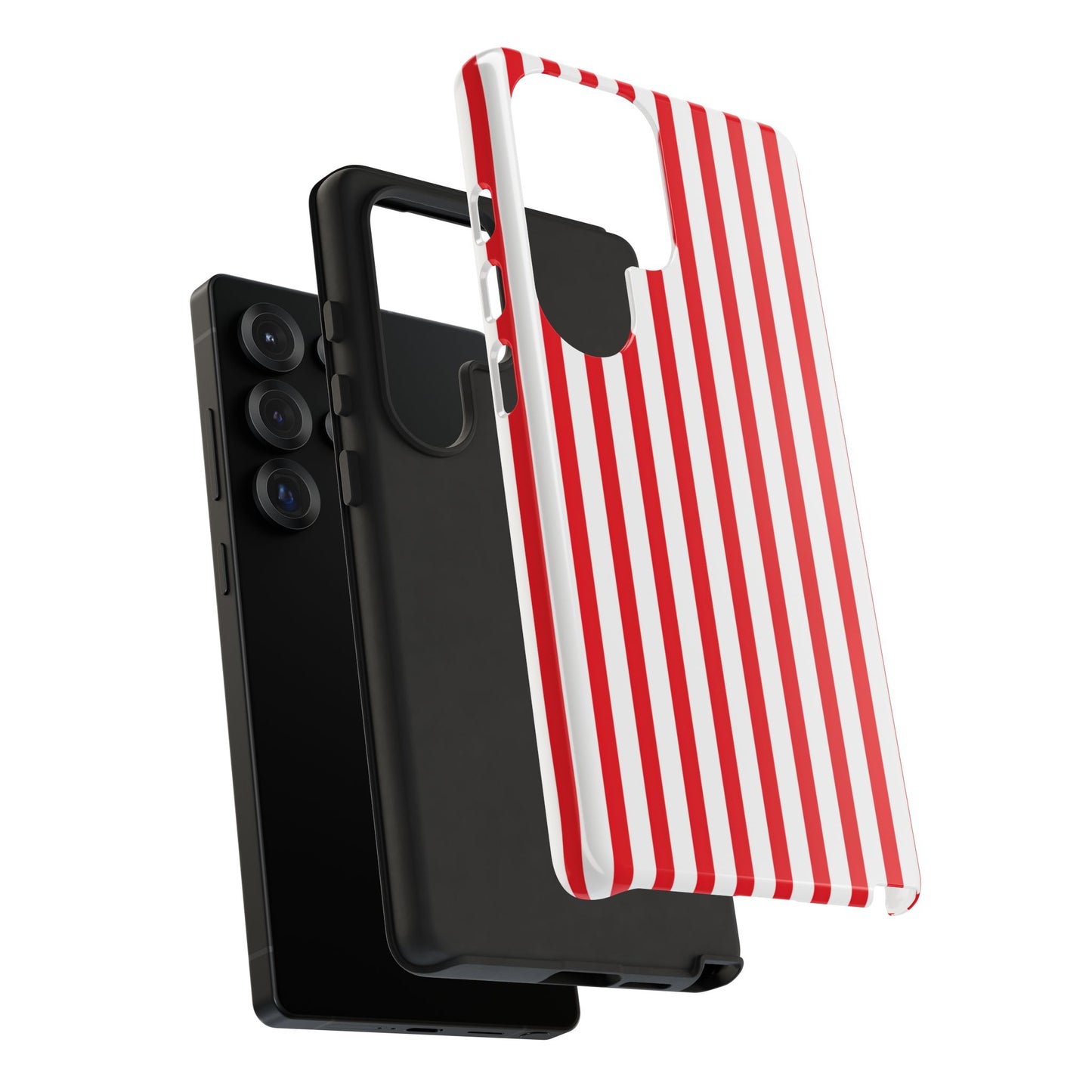 Candy Cane Stripes – Tough Glossy Samsung Galaxy Case