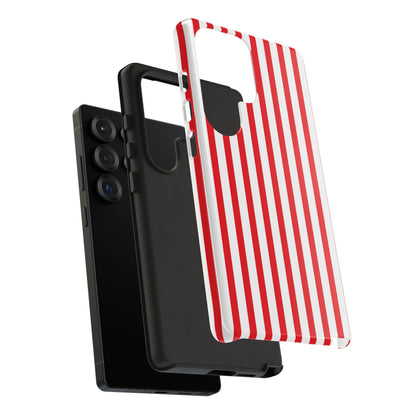 Candy Cane Stripes – Tough Glossy Samsung Galaxy Case