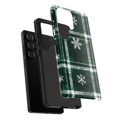 Frosted Tartan – Tough Glossy Samsung Galaxy Case