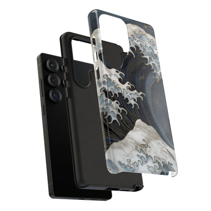Golden Wave – Tough Glossy Samsung Case