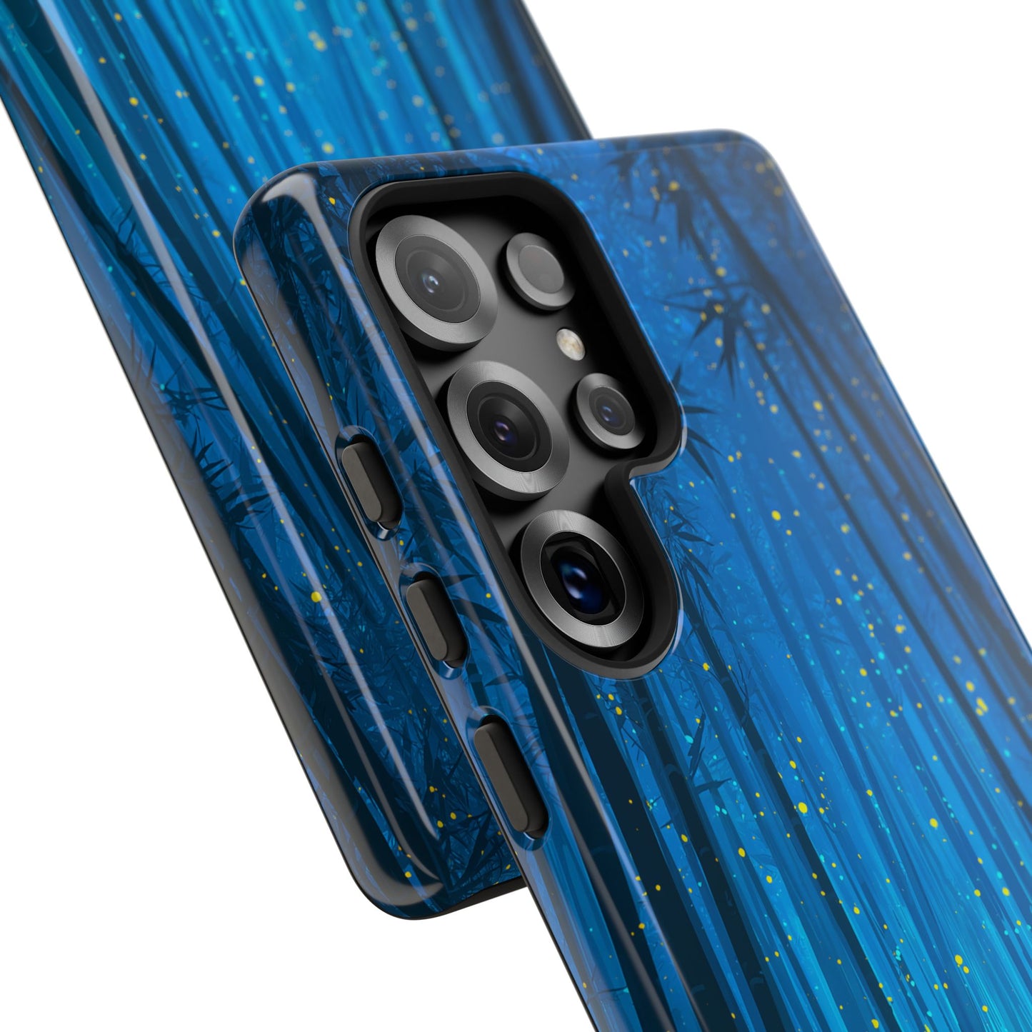 Shadowed Bamboo Sentinel – Tough Glossy Samsung Galaxy Case