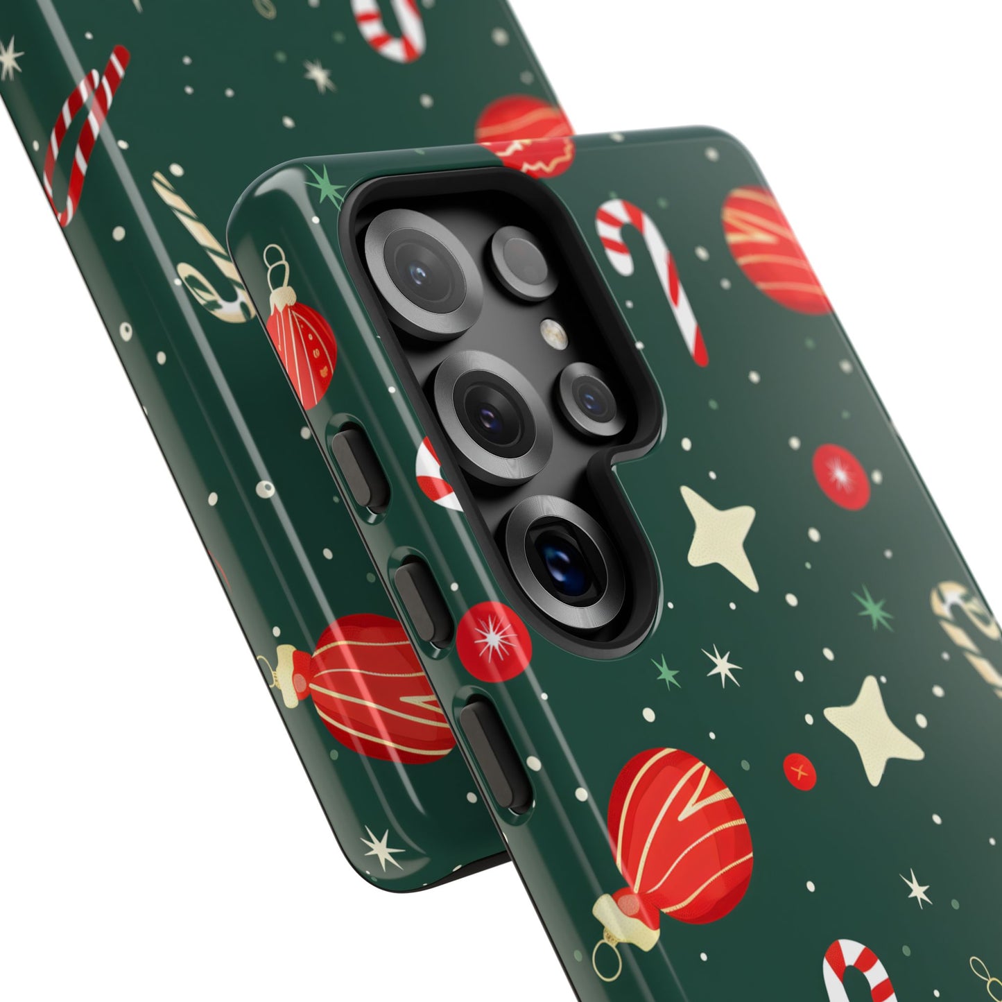 Festive Ornament Scatter – Tough Glossy Samsung Galaxy Case