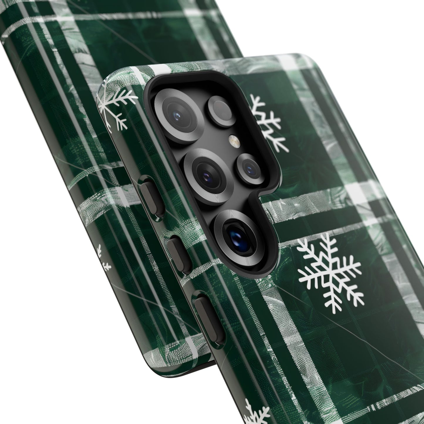 Frosted Tartan – Tough Glossy Samsung Galaxy Case