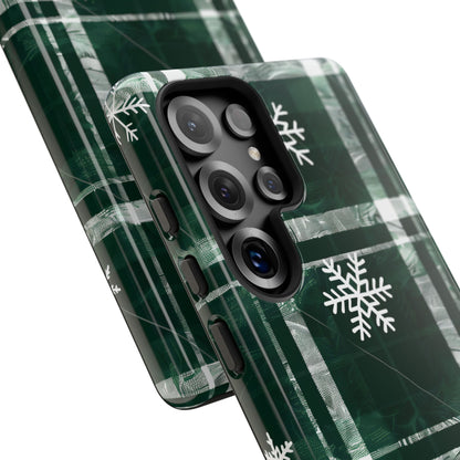 Frosted Tartan – Tough Glossy Samsung Galaxy Case
