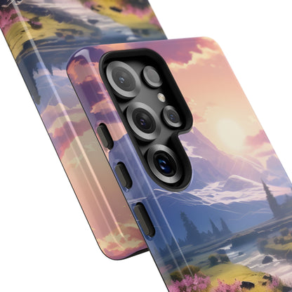 Alpine Dawn – Tough Glossy Samsung Galaxy Case