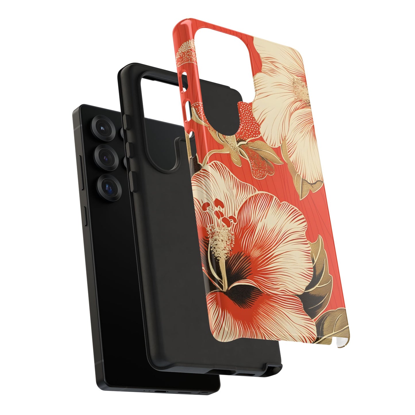 Golden Hibiscus – Tough Glossy Samsung Galaxy Case