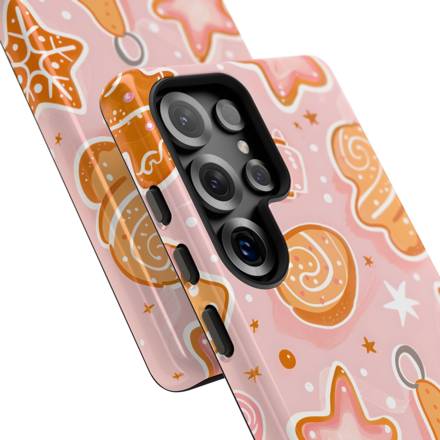 Gingerbread Sweet Stars – Tough Glossy Samsung Galaxy Case