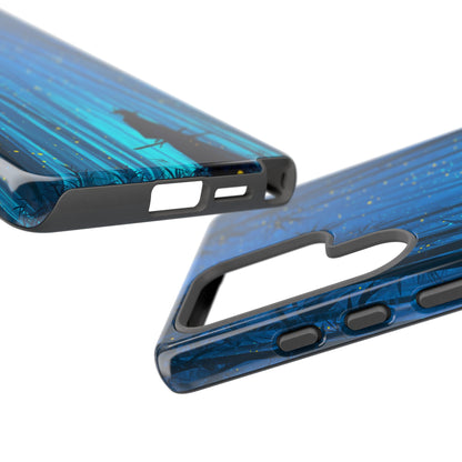 Shadowed Bamboo Sentinel – Tough Glossy Samsung Galaxy Case