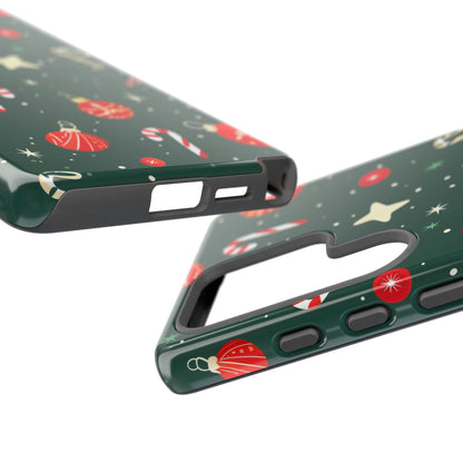 Festive Ornament Scatter – Tough Glossy Samsung Galaxy Case