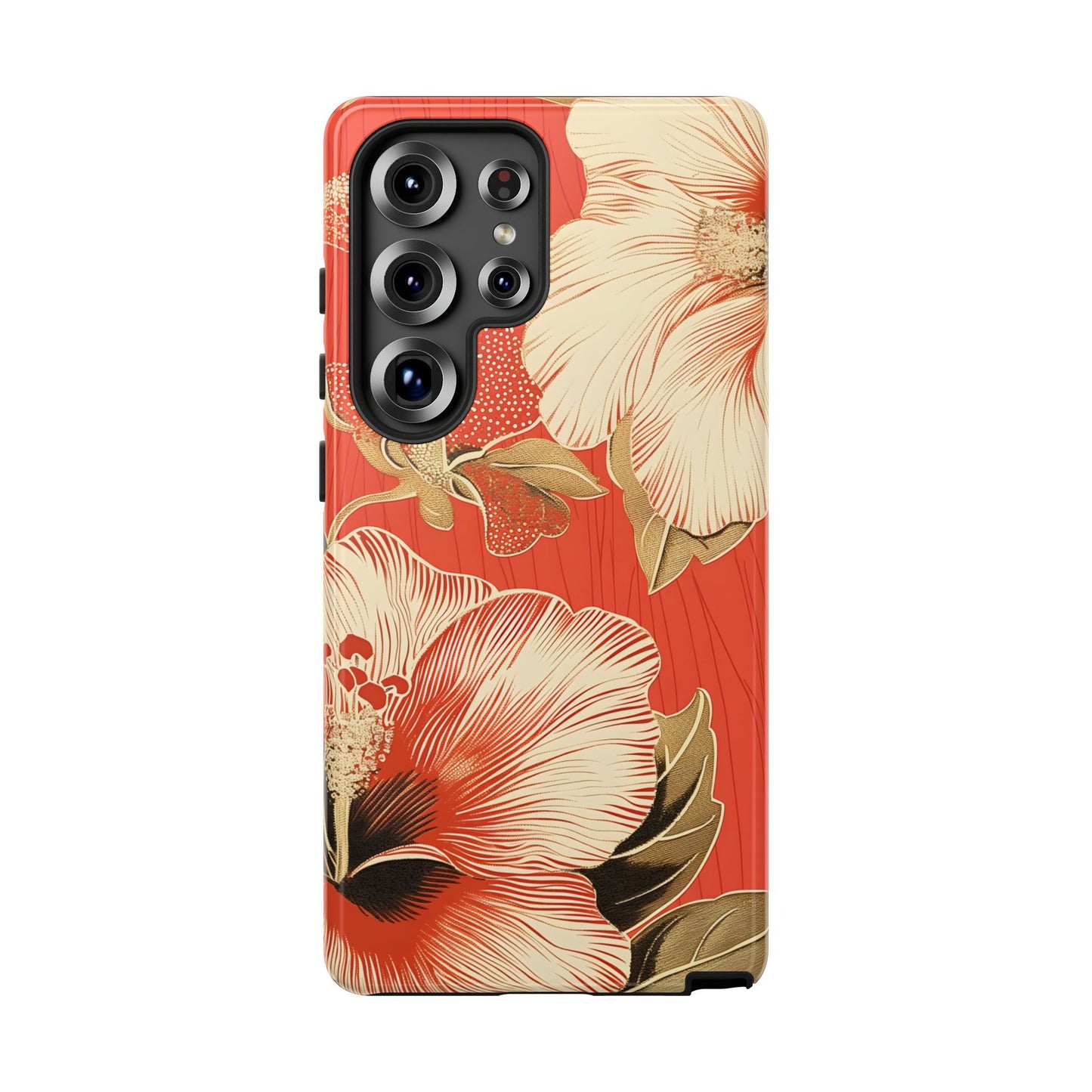Golden Hibiscus – Tough Glossy Samsung Galaxy Case