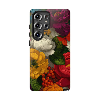 Midnight Bloom – Tough Glossy Samsung Galaxy Case