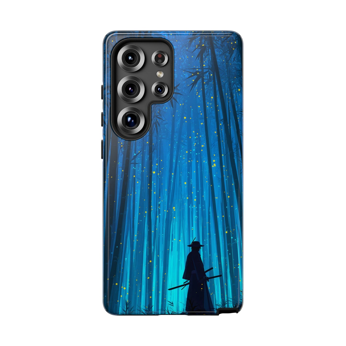 Shadowed Bamboo Sentinel – Tough Glossy Samsung Galaxy Case