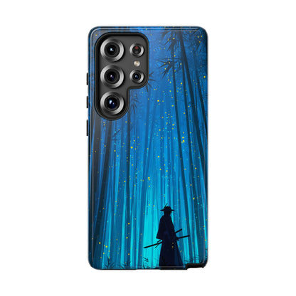 Shadowed Bamboo Sentinel – Tough Glossy Samsung Galaxy Case