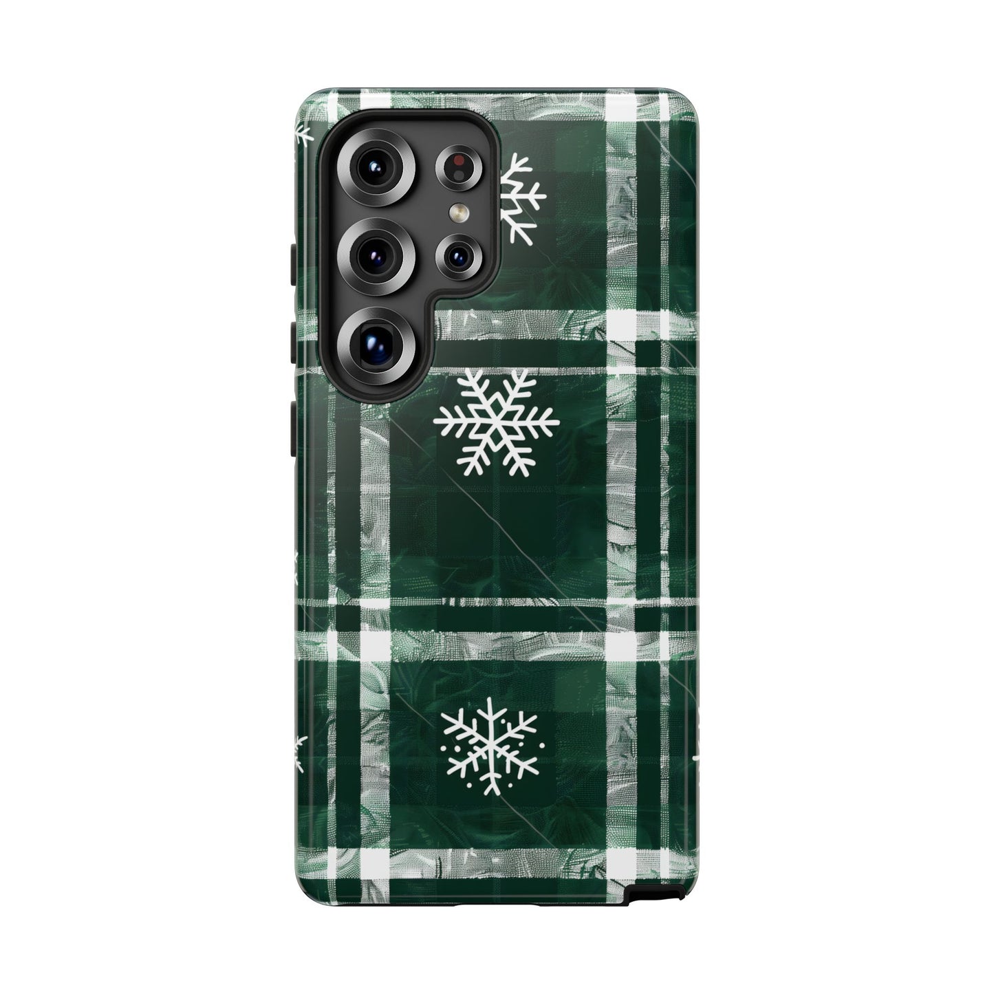 Frosted Tartan – Tough Glossy Samsung Galaxy Case