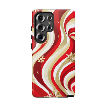 Peppermint Waves – Tough Glossy Samsung Galaxy Case