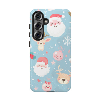Pastel Santa Joy – Tough Glossy Samsung Galaxy Case