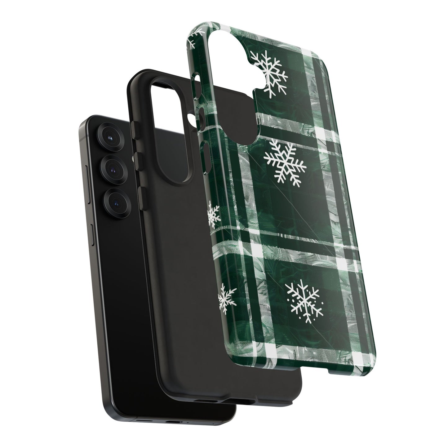 Frosted Tartan – Tough Glossy Samsung Galaxy Case
