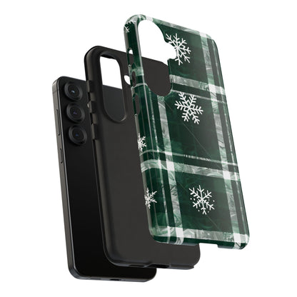 Frosted Tartan – Tough Glossy Samsung Galaxy Case