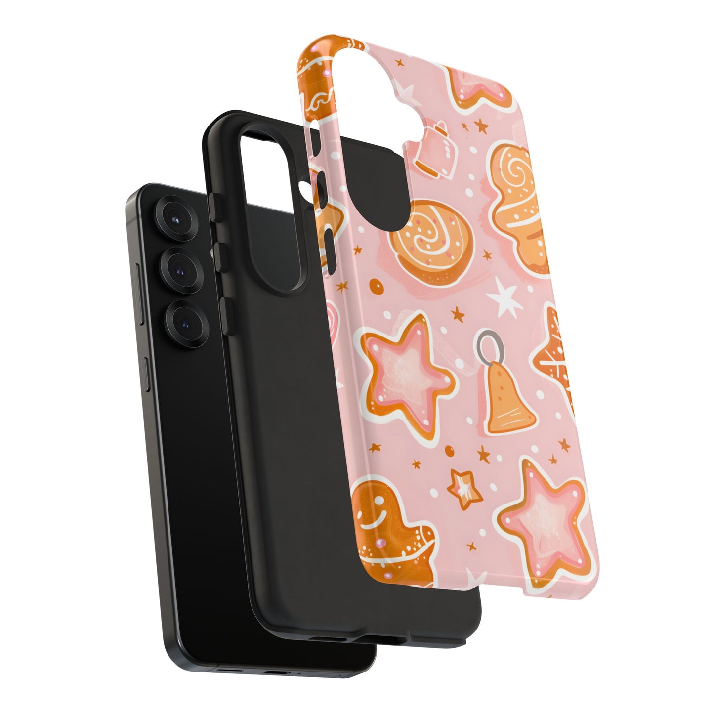 Gingerbread Sweet Stars – Tough Glossy Samsung Galaxy Case